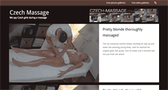 Desktop Screenshot of czech-massage.com